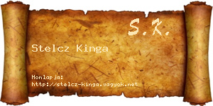 Stelcz Kinga névjegykártya